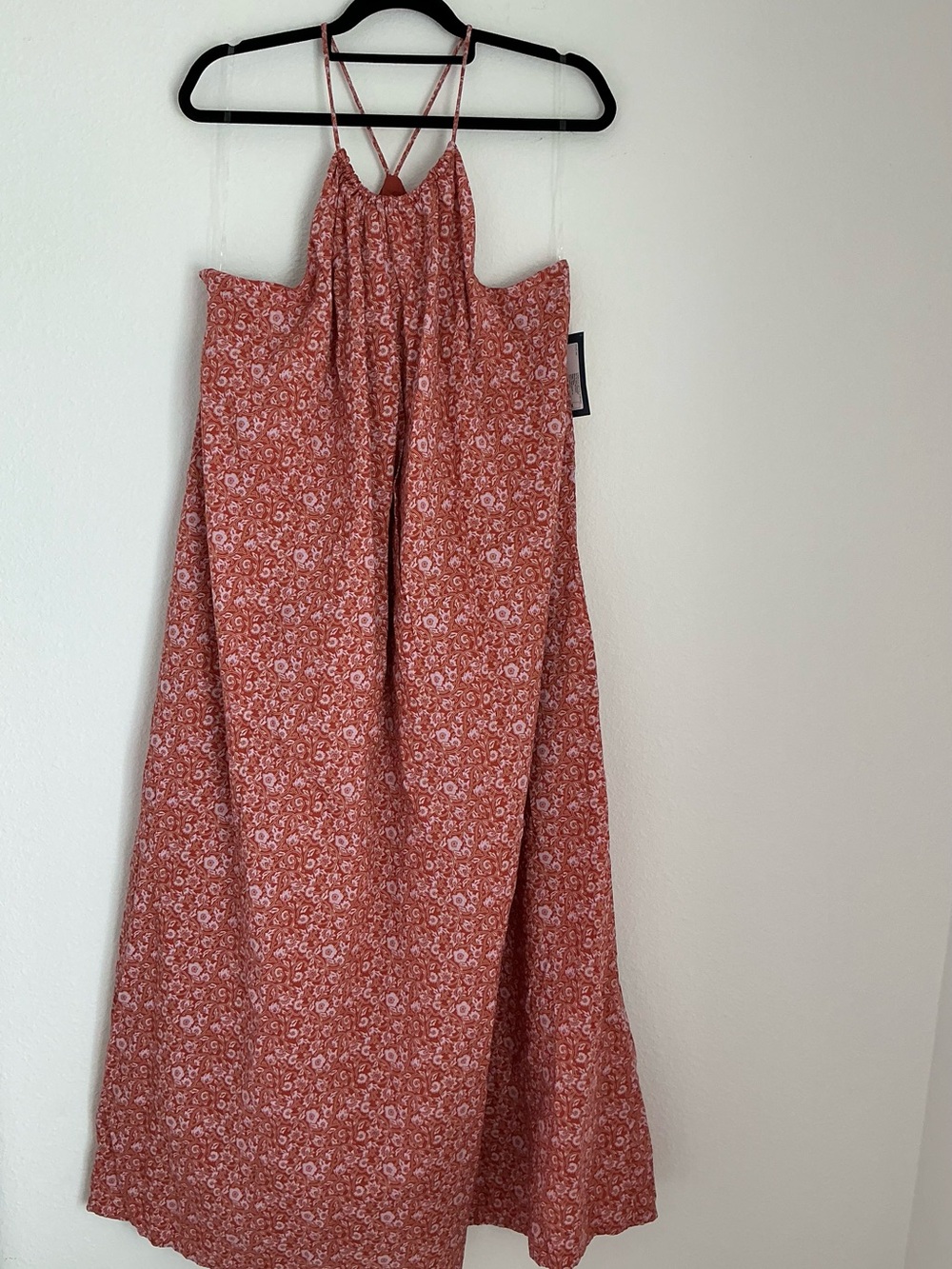 Universal Thread Rust Floral Maxi Dress